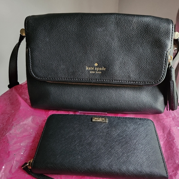 Kate Spade Shoulder Crossbody Bag, 5 PC bundle set - Picture 7 of 13